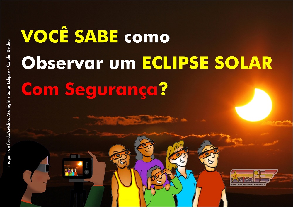 Como Observar Um Eclipse Solar Com Segurança? Dicas E Orientações!