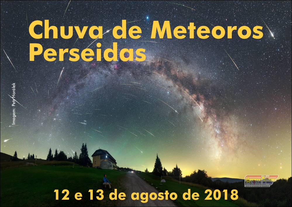 Chuva De Meteoros Perseidas De Ocorrer Em E De Agosto